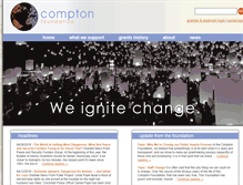 Tablet Screenshot of comptonfoundation.org